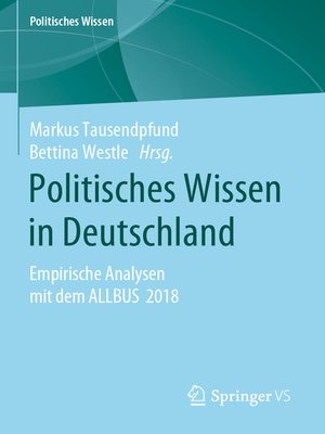 Politisches Wissen in Deutschland - ebook